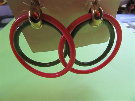 Mod 1960's Earrings Vintage Jewelry