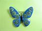 Mod Butterfly Pin 1960's Accessories Vintage Costume Jewelry 60's Jewelry Hippie