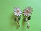 Anthropomorphic Daisy Pin Set Daisies Hippie Flower Power 1960's Vintage Costume Jewelry Summer Spring