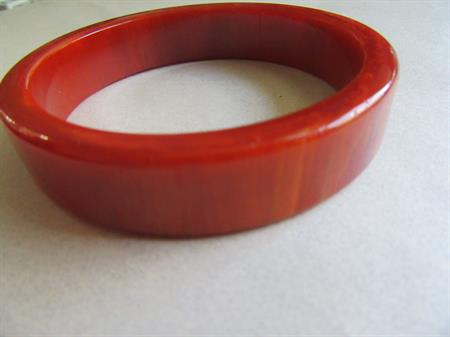 Vintage Bakelite Bangle Bracelet Hot Spice 