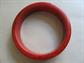 Bakelite Bangle Bracelet Hot Spice Swirl Vintage Costume Jewelry Orange