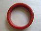 Bakelite Bangle Bracelet Hot Spice Swirl Vintage Costume Jewelry Orange