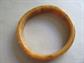 Bakelite Bangle Bracelet Peanut Butter Swirl Vintage Costume Jewelry Slightly Larger Wrist Fall Colors Earth Tones