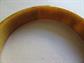 Bakelite Bangle Bracelet Peanut Butter Swirl Vintage Costume Jewelry Slightly Larger Wrist Fall Colors Earth Tones