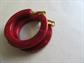 Mid Century Bakelite Hoop Earrings Merlot Swirl Store Stock Never Worn MCM Vintage Costume Jewelry Cranberry