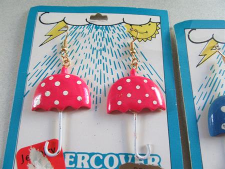 Vintage Umbrella Earrings Color Choice Never Worn