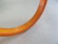 Bakelite Bangle Bracelet  Dark Butterscotch Vintage Costume Jewelry Fall Colors Mid Century Bangles