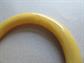 Bakelite Bangle Bracelet Corn Swirl Vintage Costume Jewelry Bracelets Yellow