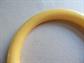 Bakelite Bangle Bracelet Corn Swirl Vintage Costume Jewelry Bracelets Yellow