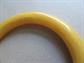 Bakelite Bangle Bracelet Corn Swirl Vintage Costume Jewelry Bracelets Yellow