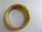 Vintage Marbled Bakelite Bangle Bracelet Olive Peanut Butter End of Day Costume Jewelry