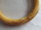 Bakelite Bangle Bracelet Peanut Butter Swirl Vintage Costume Jewelry Fall Colors Bangles