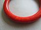 Vintage Genuine Bakelite Orange Spice Swirl Marbled Bangle Bracelet Bangles Costume Jewelry