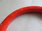 Vintage Genuine Bakelite Orange Spice Swirl Marbled Bangle Bracelet Bangles Costume Jewelry