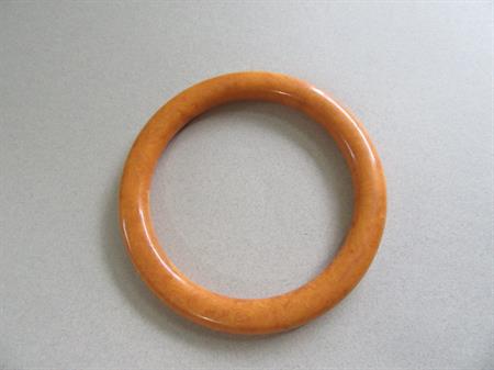 Bakelite Peanut Butter Swirl Bangle Bracelet Vintage Costume Jewelry  bangles bracelets Earthy Color