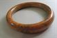 Bakelite Peanut Butter Swirl Bangle Bracelet Slightly Larger Wrist Vintage Costume Jewelry