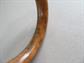 Bakelite Peanut Butter Swirl Bangle Bracelet Slightly Larger Wrist Vintage Costume Jewelry