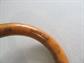 Bakelite Peanut Butter Swirl Bangle Bracelet Slightly Larger Wrist Vintage Costume Jewelry