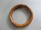 Bakelite Peanut Butter Swirl Bangle Bracelet Slightly Larger Wrist Vintage Costume Jewelry