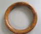 Bakelite Peanut Butter Swirl Bangle Bracelet Slightly Larger Wrist Vintage Costume Jewelry