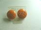 Bakelite Pierced Carved Earrings Tempo Old Store Stock Never Worn Gold Filled Posts Vintage Costume Jewelry