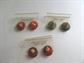 Bakelite Pierced Earrings Tempo Old Store Stock TESTED Never Worn Gold Filled Posts Vintage Costume Jewelry