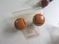 Bakelite Earrings Pierced  three Pairs Old Stock On Cards Never Worn Tempo Gold Filled Posts Vintage Costume Jewelry