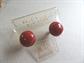 Bakelite Earrings Pierced  three Pairs Old Stock On Cards Never Worn Tempo Gold Filled Posts Vintage Costume Jewelry