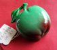 Vintage Unsigned Coro Enameled Apple Brooch Pin Original Tag