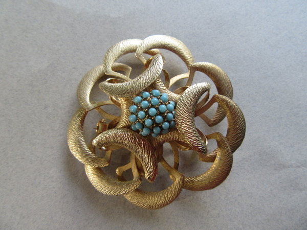 Vintage Mid Century Pin 1950's Vintage Jewelry