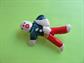 Vintage 1970's Mr Bill With Broken Arm Pin Oh Nooo! SNL Saturday Night Live TV Memorabilia Walter Williams