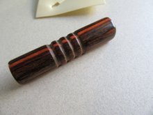 Bakelite Infused Wood Bar Pin Never Worn Vintage Jewelry 