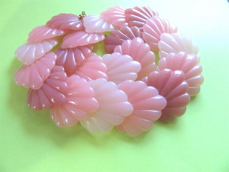 1980's Lucite Necklace 80's Accessories Vintage Jewelry