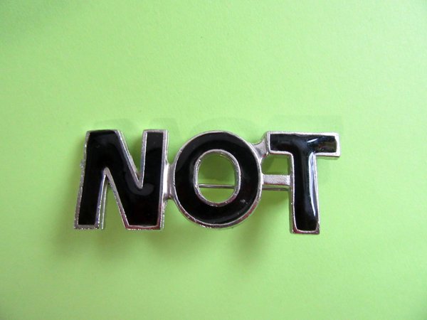 1980's " NOT " Pin 80's Accessories Vintage Jewelry