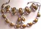Vintage Bakelite Charel Necklace Set Signed Jewelry