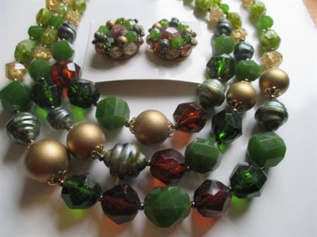 Vintage Western Germany Necklace Set 