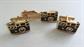 Mid Century Swank Camera Cufflinks Tie Bar Set Brownie Lieca 35mm Photographer Film Movie Mens Vintage Jewelry Tie Clasp