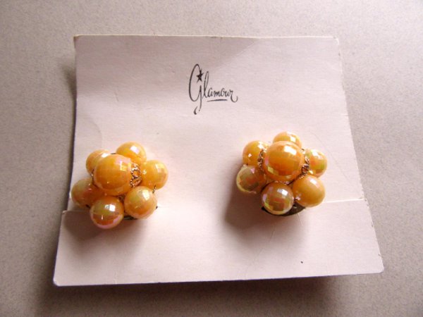 Vintage Germany  Earrings Signed Jewelry