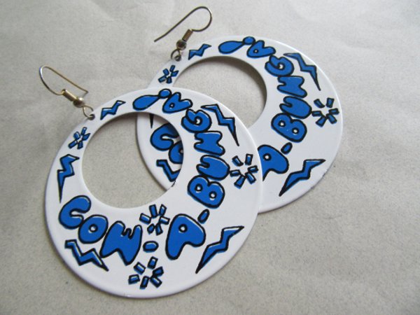 1980's Cowabunga Earrings Teenage Mutant Ninja Turtles 