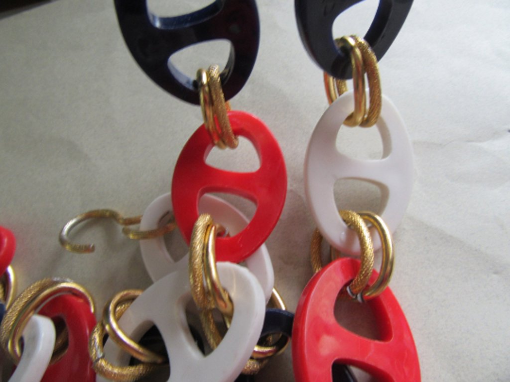 Vintage Mod Chain Belt 1960's Accessories