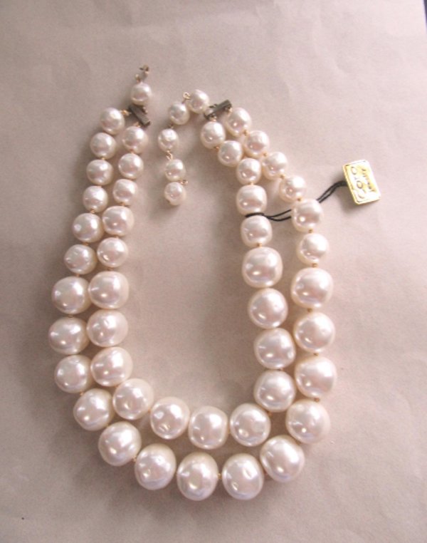 Coro Pegasus Choker Necklace With Tag Vintage Jewelry