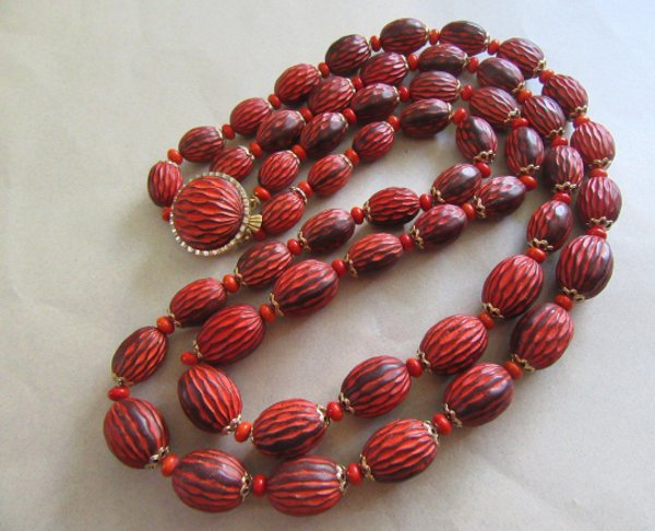1950's Necklace Hong Kong Vintage Jewelry 