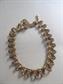 1950's Mid Century Modern Rhinestone Necklace MCM Vintage Costume Jewelry Mid