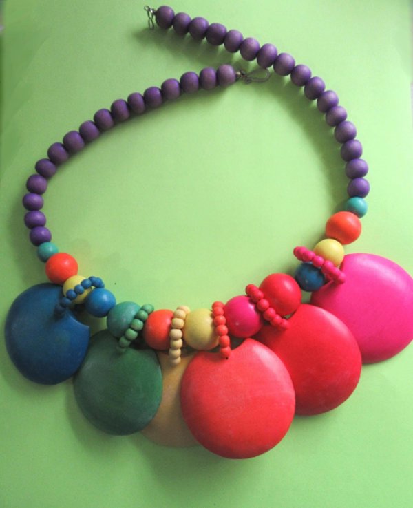 1980's Rainbow Necklace Never Worn Vintage Jewelry Gay Pride