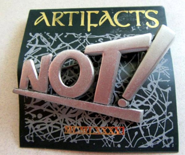 1980's Not! Pin Signed JJ Vintage Jewelry
