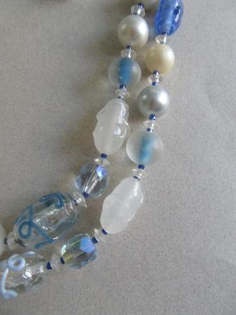 Vintage Art Glass Beads Japan Jewelry Making Supplies