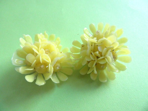 Mod 1960's Mod Earrings Hong Kong