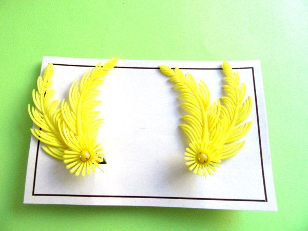 1950's Western Germany Earrings Vintage Jewelry 