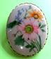 Mod Flower Lucite Pin Hallmark Never Worn Vintage Signed Jewelry 