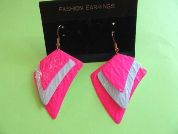 1980's Earrings New Wave Korea Vintage Jewelry 